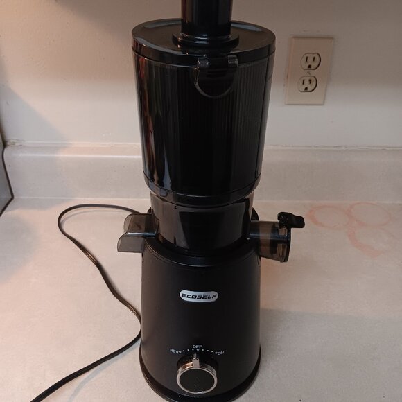 Ecoself Big Mouth Slow Juicer Black SJ-050C - Picture 5 of 5